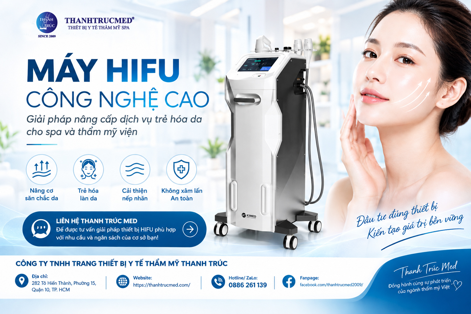 Những điều cần kiểm tra trước khi mua máy HIFU